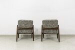 Pair of GFM-64 armchairs by Edmund Homa, GFM, Poland, 1960's