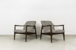 Pair of GFM-64 armchairs by Edmund Homa, GFM, Poland, 1960's