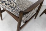 Pair of GFM-64 armchairs by Edmund Homa, GFM, Poland, 1960's
