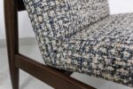 Pair of GFM-64 armchairs by Edmund Homa, GFM, Poland, 1960's