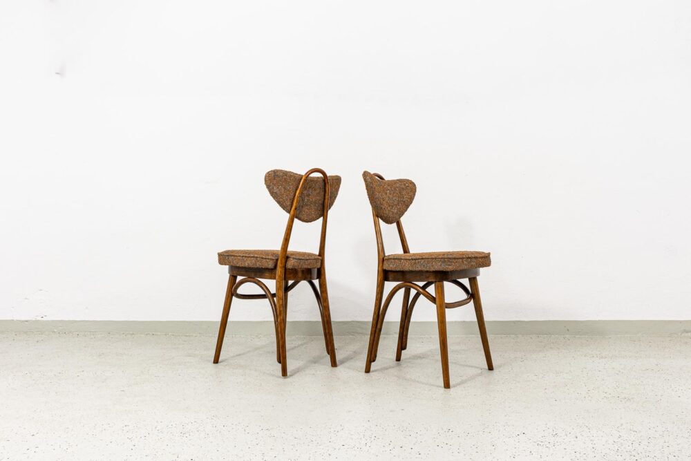 Set of 6 Chairs No 124 By H & J Kurmanowicz, Poland, 1950’S