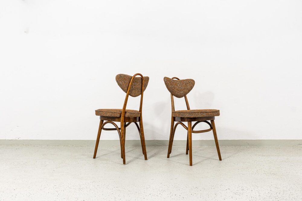 Set of 6 Chairs No 124 By H & J Kurmanowicz, Poland, 1950’S