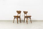 Set of 6 Chairs No 124 By H & J Kurmanowicz, Poland, 1950’S