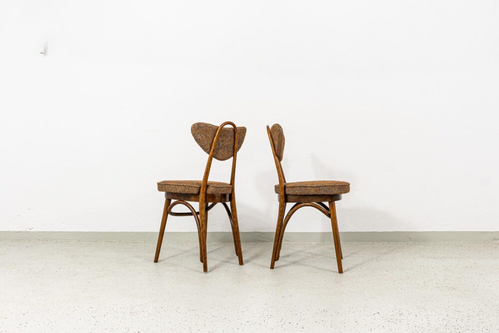 Set of 6 Chairs No 124 By H & J Kurmanowicz, Poland, 1950’S