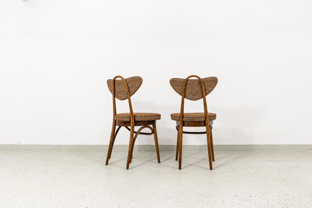 Set of 6 Chairs No 124 By H & J Kurmanowicz, Poland, 1950’S