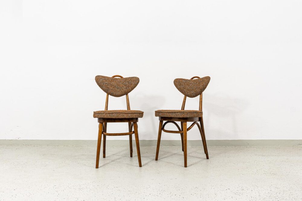 Set of 6 Chairs No 124 By H & J Kurmanowicz, Poland, 1950’S