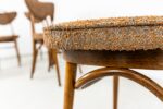 Set of 6 Chairs No 124 By H & J Kurmanowicz, Poland, 1950’S