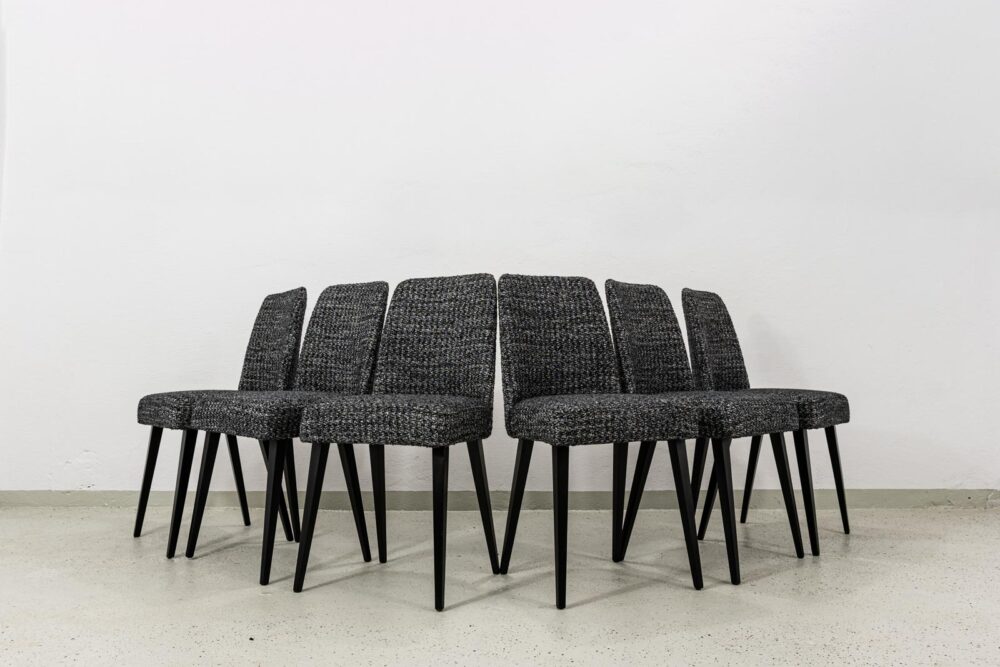 Set of 6 dining chairs, Fabryka Mebli w Swarzędziu, Poland, 1960's