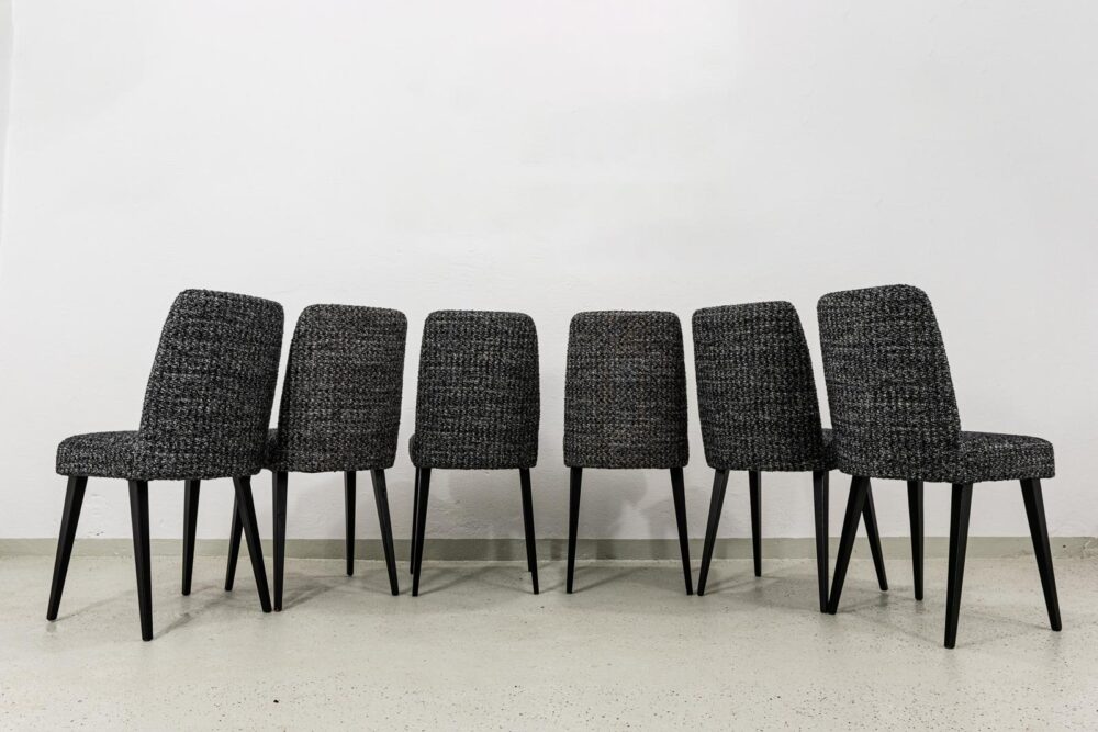 Set of 6 dining chairs, Fabryka Mebli w Swarzędziu, Poland, 1960's