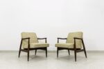 Pair of GFM-87 armchairs by Juliusz Kędziorek, GFM, Poland, 1960’s