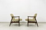 Pair of GFM-87 armchairs by Juliusz Kędziorek, GFM, Poland, 1960’s
