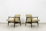Pair of GFM-87 armchairs by Juliusz Kędziorek, GFM, Poland, 1960’s