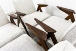 Set of 4 armchairs, Type 300-177 "Bunny", Poland, 1970's