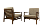 Pair of Armchairs B-7522 by Zenon Bączyk, Poland, 1960’s