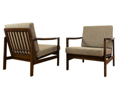 Pair of Armchairs B-7522 by Zenon Bączyk, Poland, 1960’s