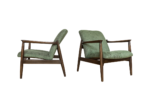 Pair of GFM-64 armchairs by Edmund Homa, GFM, Poland, 1960’s