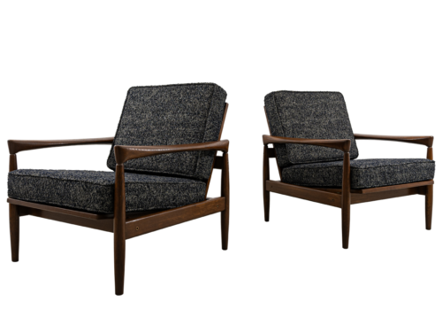 Pair of “Kolding” armchairs by Erik Wørts for IKEA, Poland, 1960's