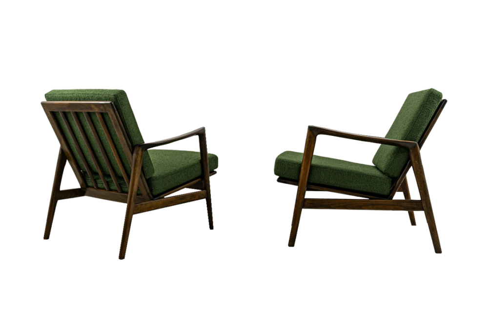 Pair of armchairs, Type 300-139, Swarzędzkie Fabryki Mebli, Poland, 1960's