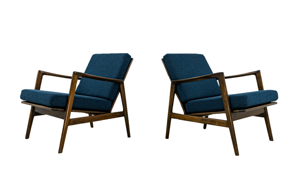 Pair of armchairs, Type 300-139, Swarzędzkie Fabryki Mebli, Poland, 1960's