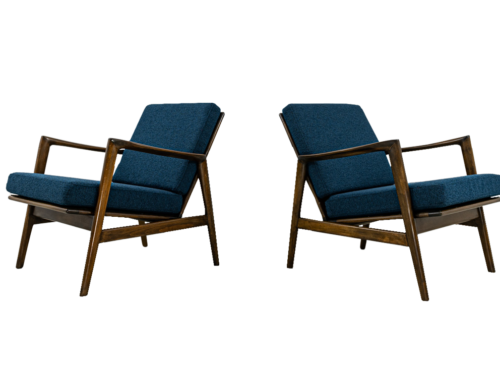 Pair of armchairs, Type 300-139, Swarzędzkie Fabryki Mebli, Poland, 1960's