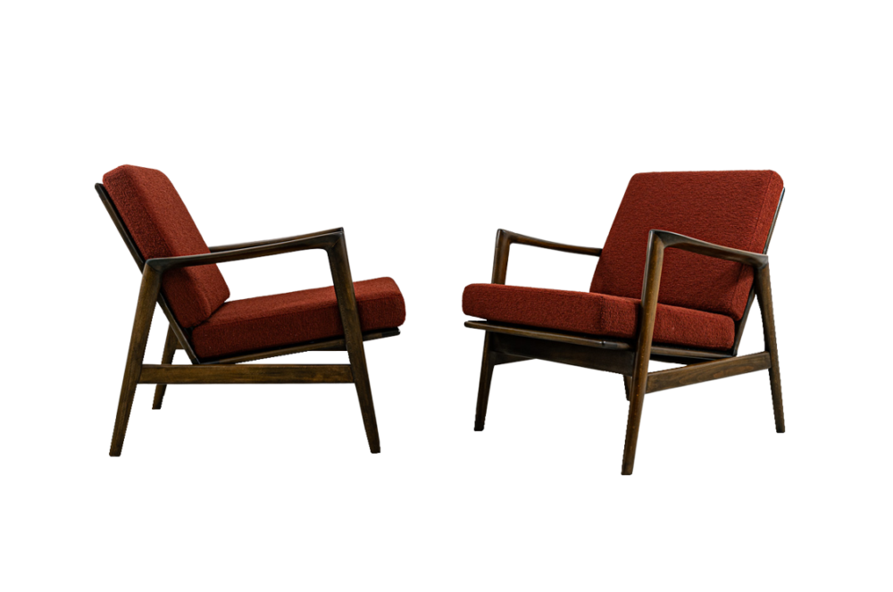 Pair of armchairs, Type 300-139, Swarzędzkie Fabryki Mebli, Poland, 1960's