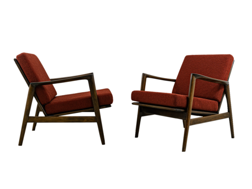 Pair of armchairs, Type 300-139, Swarzędzkie Fabryki Mebli, Poland, 1960's