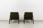 Pair of GFM-64 armchairs by Edmund Homa, GFM, Poland, 1960's