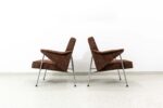 Pair Of “Bat” Armchairs By Wchód Zadziele, Poland, 1960’S
