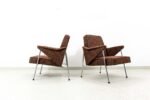 Pair Of “Bat” Armchairs By Wchód Zadziele, Poland, 1960’S