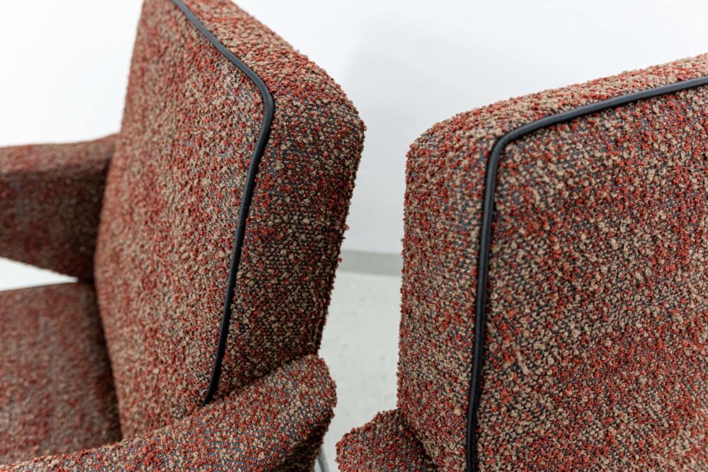 Pair Of “Bat” Armchairs By Wchód Zadziele, Poland, 1960’S