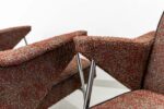 Pair Of “Bat” Armchairs By Wchód Zadziele, Poland, 1960’S