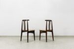 Vintage Dining Chairs By M. Zieliński, 1960's, Set Of 4