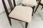Vintage Dining Chairs By M. Zieliński, 1960's, Set Of 4