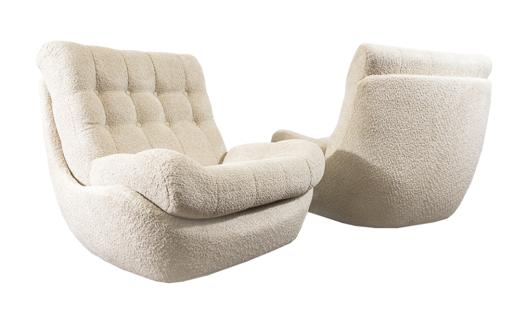 Lounge Chairs Atlantis , Former Czechoslovakia, 1970s, Set Of 2
