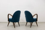 Pair of cocktail chairs, Poland, 1950'S
