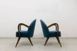 Pair of cocktail chairs, Poland, 1950'S