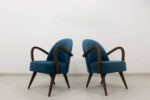 Pair of cocktail chairs, Poland, 1950'S