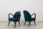 Pair of cocktail chairs, Poland, 1950'S