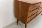 Vintage Walnut Sideboard From Bfm, Poland, 1960s