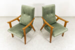 Armchairs By Edmund Homa Gfm 18, Poland, 1960s, Set Of 2