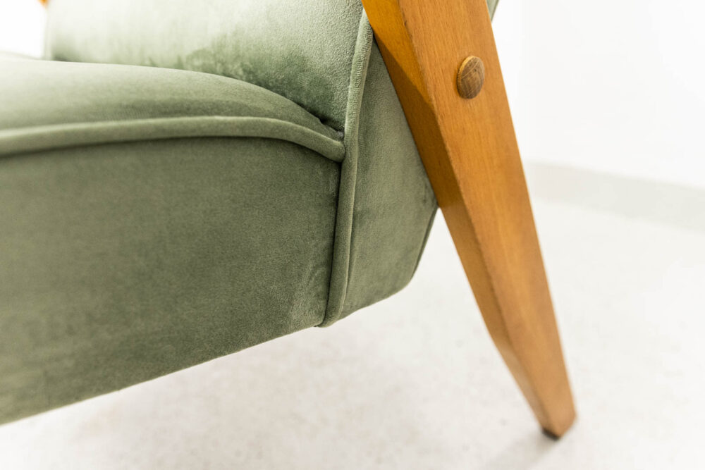 Armchairs By Edmund Homa Gfm 18, Poland, 1960s, Set Of 2