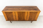Vintage Walnut Sideboard By Lfm, Poland, 1970’s