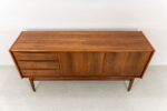 Vintage Walnut Sideboard From Bfm, Poland, 1960s