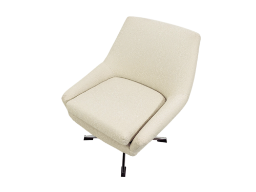 Vintage Swivel Lounge Chair, German, 1970s