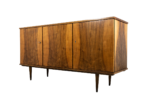 Vintage Walnut Sideboard By Lfm, Poland, 1970’s