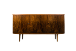 Vintage Walnut Sideboard By Lfm, Poland, 1970’s