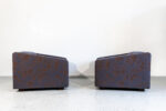 Vintage geometric armchairs by ZFM, Poland, 1970s