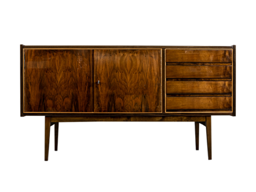 Sideboard by S. Albracht, Bydgoskie Zakłady Drzewne, Poland, 1970s