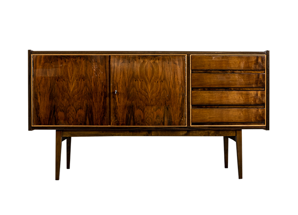 Sideboard by S. Albracht, Bydgoskie Zakłady Drzewne, Poland, 1970s
