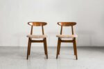 Vintage Dining Chairs, Zamojskie Fabryki Mebli, Poland, 1960s, Set Of 4